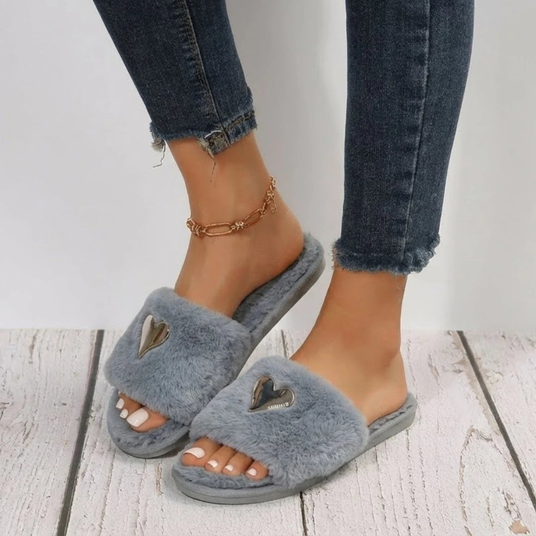 Cozy Heart™ Hausschuhe