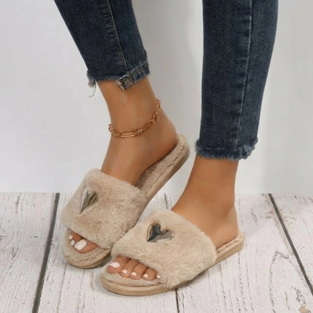 Cozy Heart™ Hausschuhe