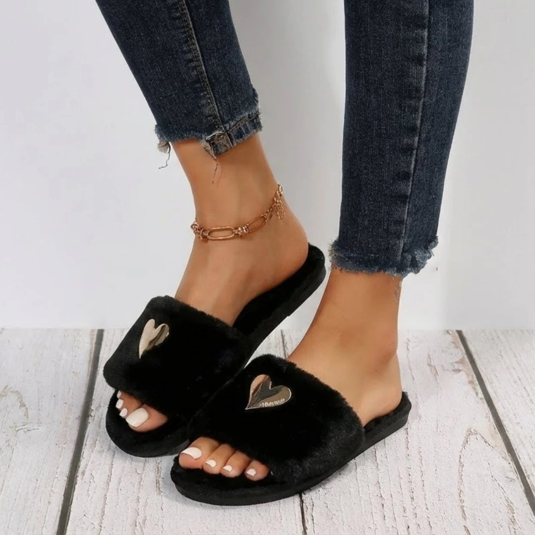 Cozy Heart™ Hausschuhe