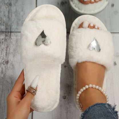 Cozy Heart™ Hausschuhe