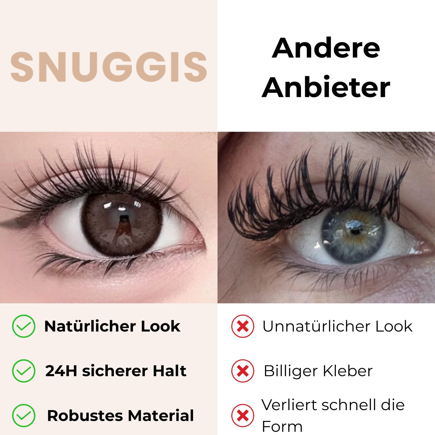 Lash Dream™ Press On Lashes - Kein Kleber nötig