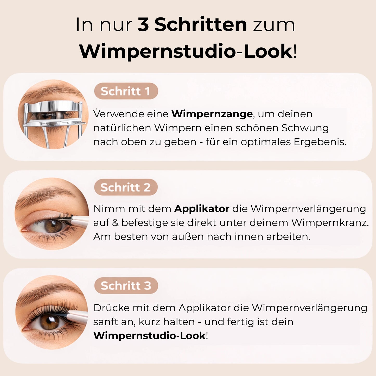 Lash Dream™ Press On Lashes - Kein Kleber nötig