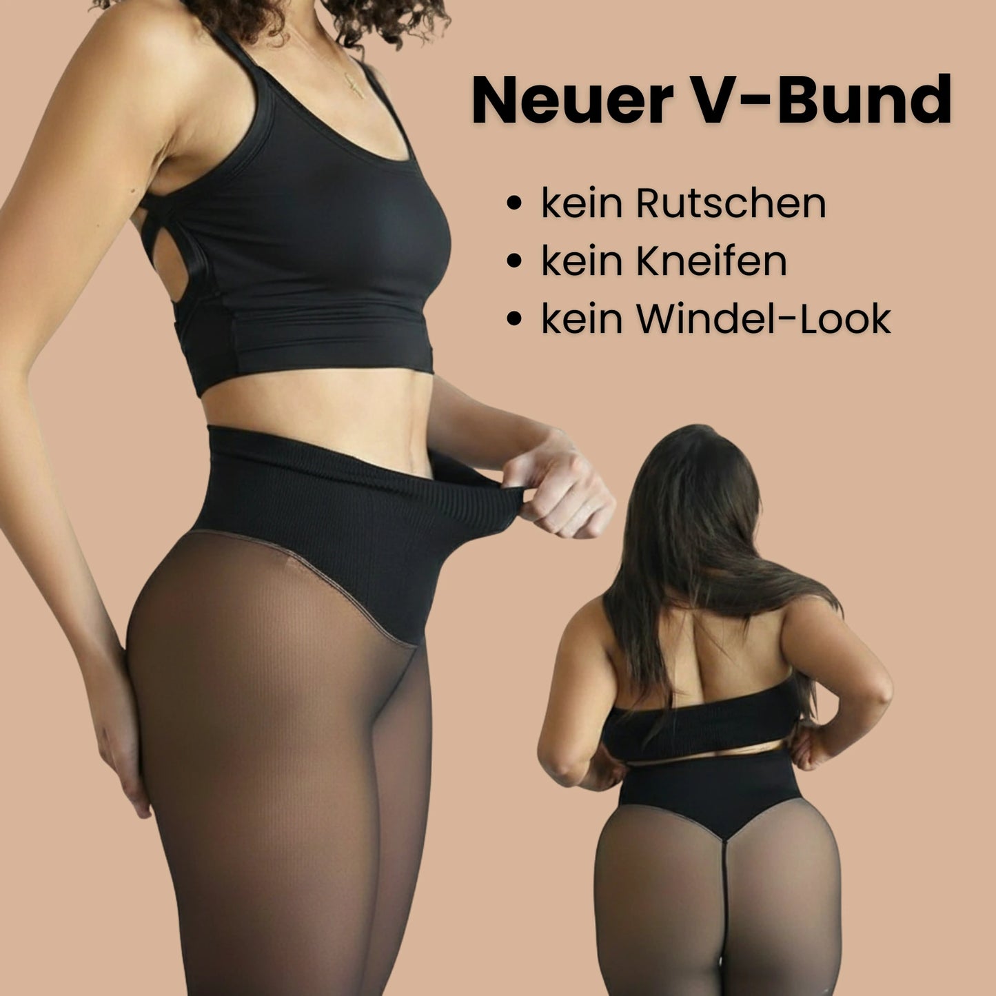 Body Dream Strumpfhose™ - Fleece gefüttert